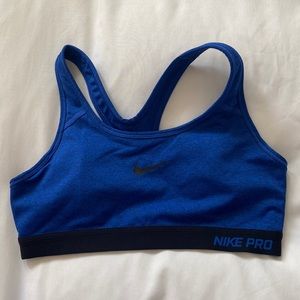 Nike Blue Sports Bra